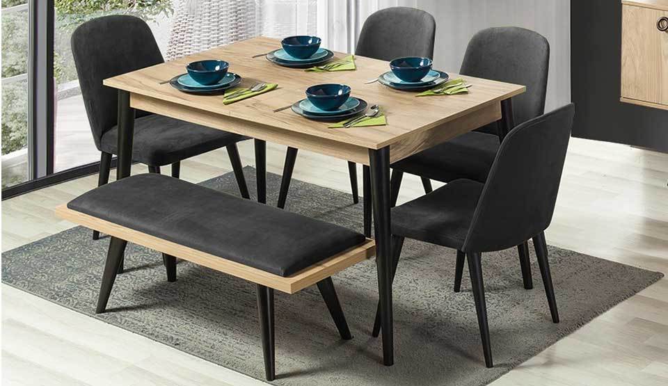 Teşhir Premium Yemek Masası Takımı