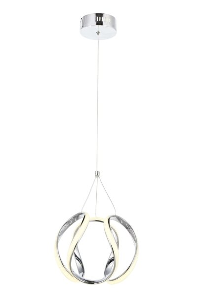AVONNI AV-60335-KK Krom Kaplama Modern Avize LED Metal Pleksi 40cm