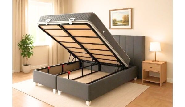 Paris Çift Kişilik Yatak Baza Başlık Set