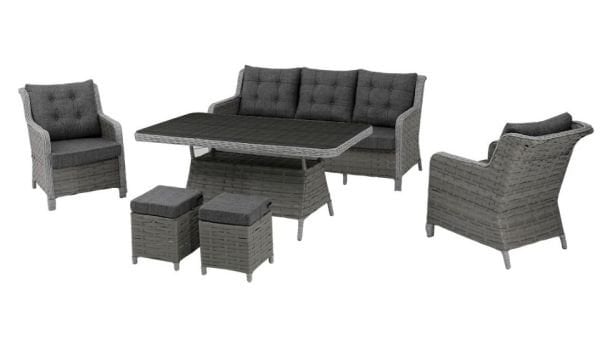 Lizbon Rattan Bahçe Oturma Grubu