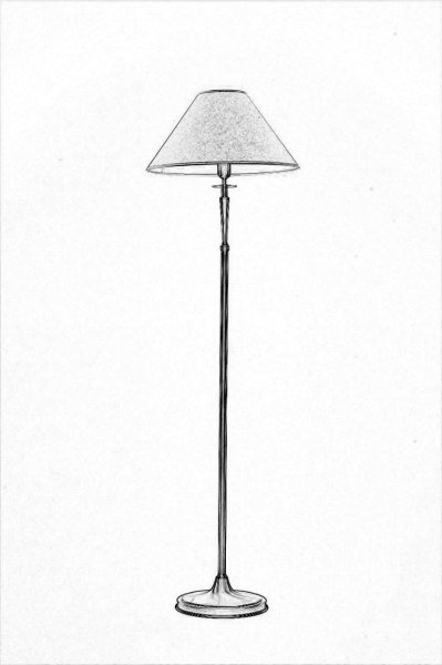 AVONNI HLM-9009-1E Eskitme Kaplama Lambader E27 Metal Ahşap 50cm