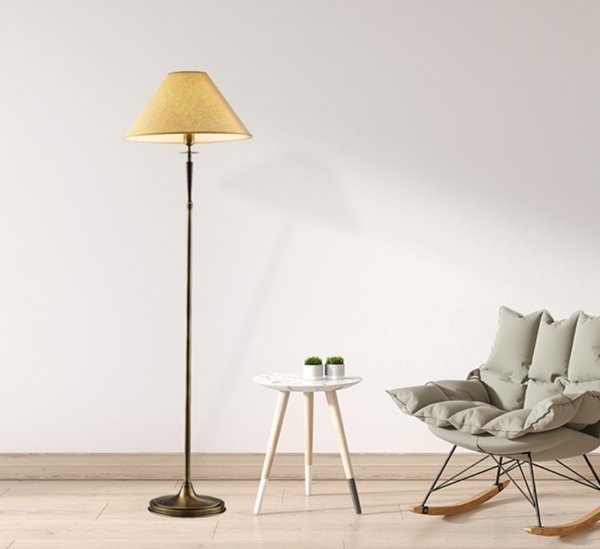 AVONNI HLM-9009-1E Eskitme Kaplama Lambader E27 Metal Ahşap 50cm