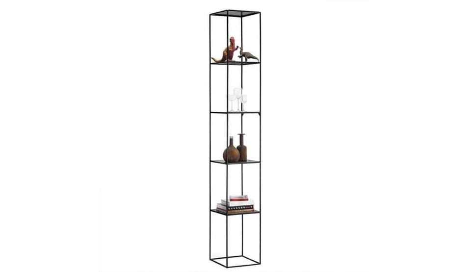 Metal Minimalist Köşe Raf Kitaplık