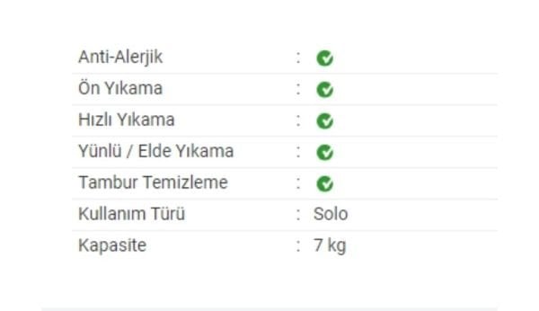 Altus Al 7100 DS Çamaşır Makinesi