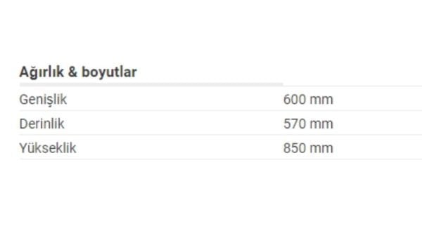 Altus Al 434 C Bulaşık Makinesi