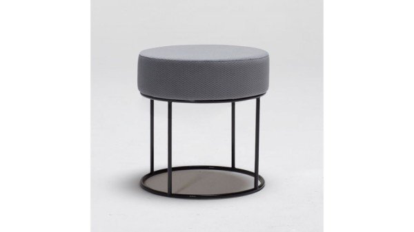 Moon Steel Ayaklı Puf