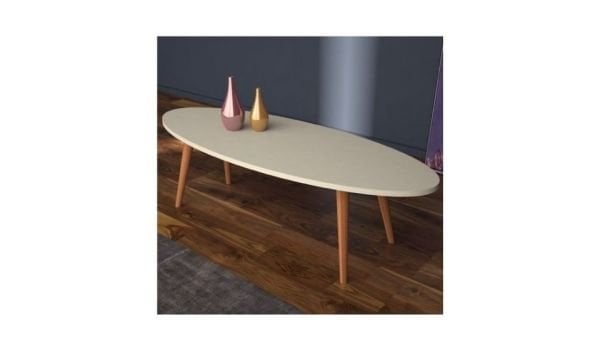 Teşhir Orbit Orta Sehpa Krem