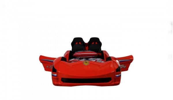 Cabrio Arabalı Yatak Kırmızı