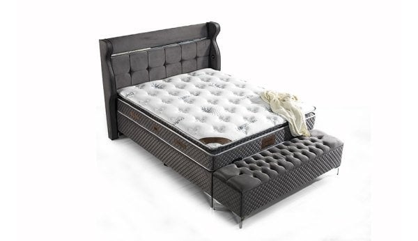 Defne Yatak, Baza, Başlık Set 3'lü Set - 140*200 cm