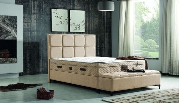 İnnova Yatak, Baza, Başlık Set 3'lü Set - 90*190 cm