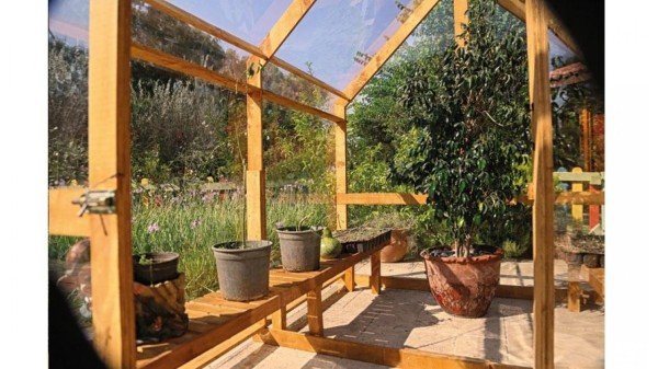 Green House-Ahşap Sera