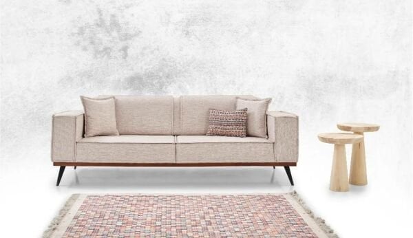Loft Keten Koltuk Takımı 3+3+1 Koltuk Takımı