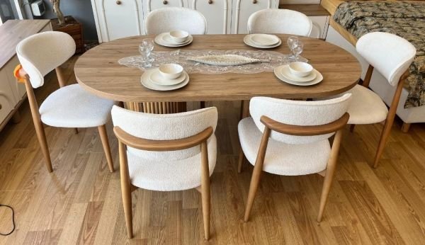 Heka Bohem Yemek Odası Masa Takımı