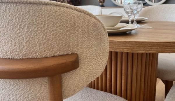 Heka Bohem Yemek Odası Masa Takımı