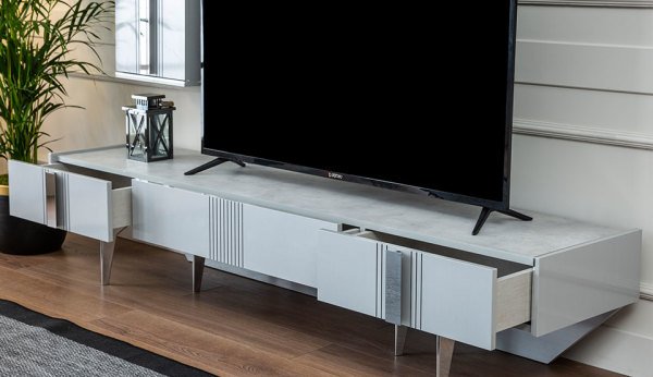 Teşhir Gris Televizyon Ünitesi