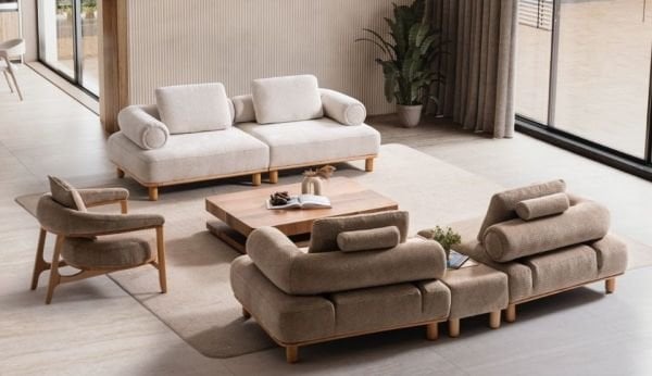 Bambu Koltuk Takımı