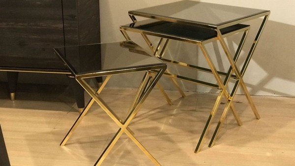 Teşhir X Gold Zigon Sehpa