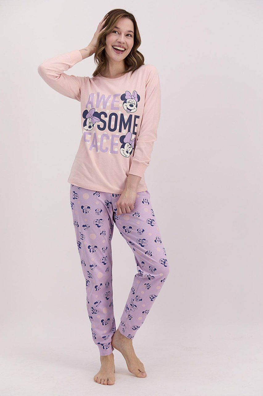 Minnie Mouse Kadın Pijama Takımı D4601