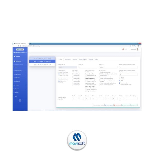 Mavisoft Web Tabanlı Geçiş Kontrol Yazılımı