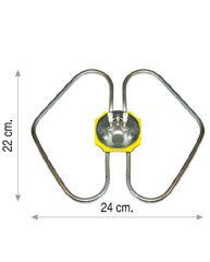 Kelebek Rezistans 2250W 220V 6.5Ø Cr-Ni