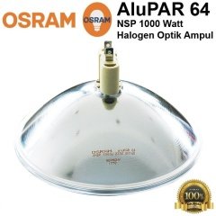 Osram CP/61 ALUPAR 64 NSP 1000W Halojen Optik Ampul