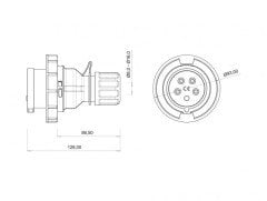 Bemis BC1-1505-7011 Düz Fiş