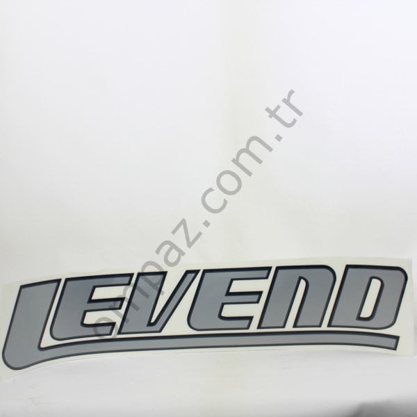 BMC Levend 3000 Yazı Çıkartma “Levend” Gri