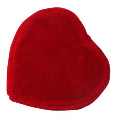 Kalp Kutu Kırmızı Peluş Kaplama 41cm