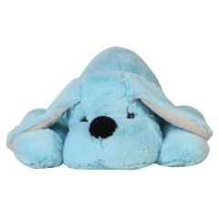 Yumoş Yatan Köpek Soft Mavi&Sarı 50 cm