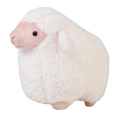 Kuzu Beyaz&Pembe Peluş 45 cm
