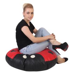 Uğur Böceği Yer Minderi Deri 85 cm