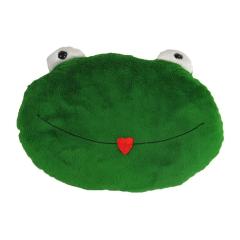 Kurbağa Yastık Yeşil Polar 37 cm
