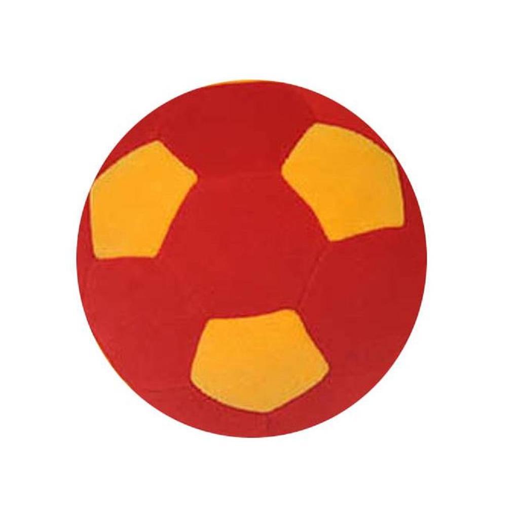 Ev Topu Sarı Kırmızı Wellsoft-Polar 22 cm