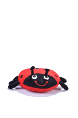 Uğur Böceği Yastık Kırmızı&Siyah Wellsoft 33 cm