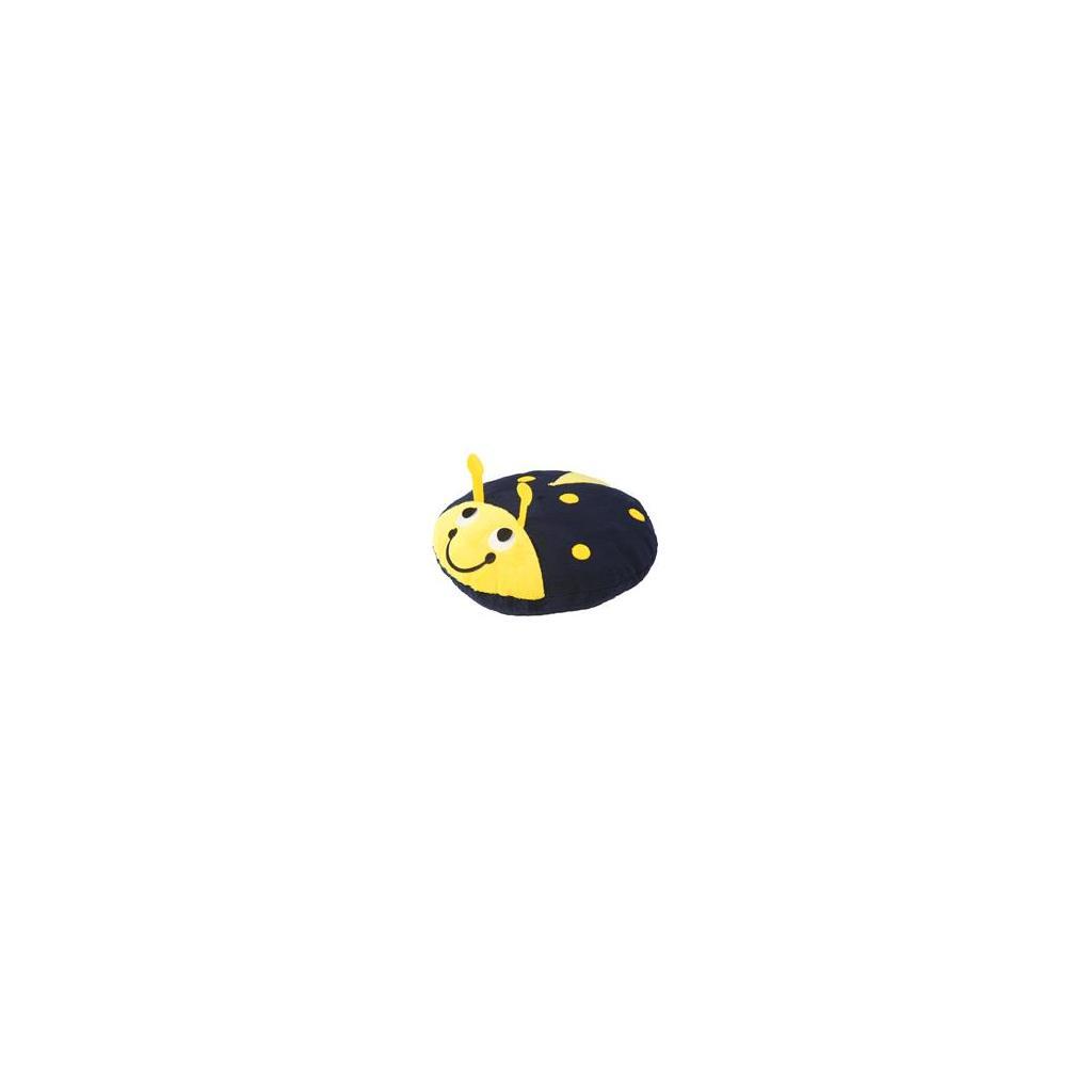 Uğur Böceği Yastık Sarı&Lacivert Wellsoft  36 cm