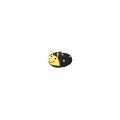 Uğur Böceği Yastık Sarı&Lacivert Wellsoft  36 cm