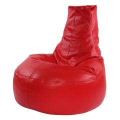 Deri Armut Koltuk Büyük Kırmızı 85*75*30 cm