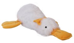 Tüylü Ördek Beyaz Peluş 45cm