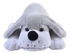 Yatan Köpek Gri Wellsoft 45 cm