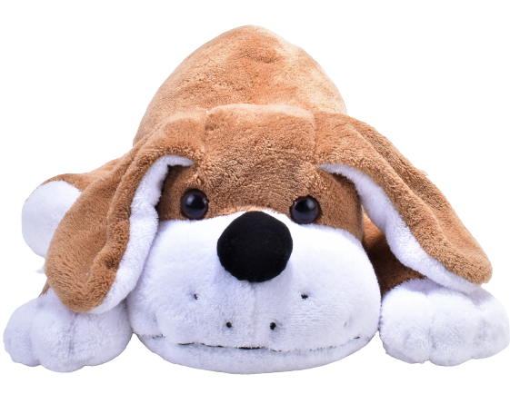 Yatan Köpek  Kahve Wellsoft 45 cm