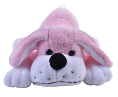 Yatan Köpek Pembe Wellsoft 45 cm