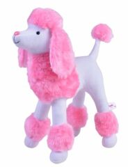 Sevimli Poodle Köpek Pembe 40 Cm
