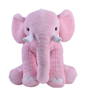 Sevimli Pembe Fil Wellsoft 52 Cm