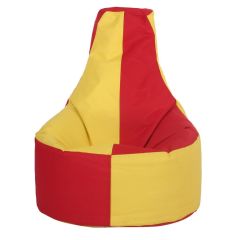 Sarı & Kırmızı Armut Koltuk Büyük Boy Denye 85*75*30 cm