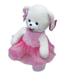 Balerin Peluş Ayı Pembe 60 cm