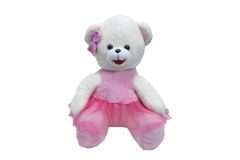 Balerin Peluş Ayı Pembe 60 cm
