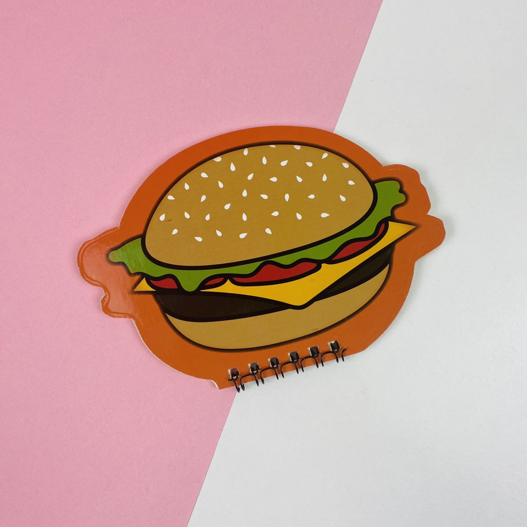 Hamburger Şekilli Mini Defter