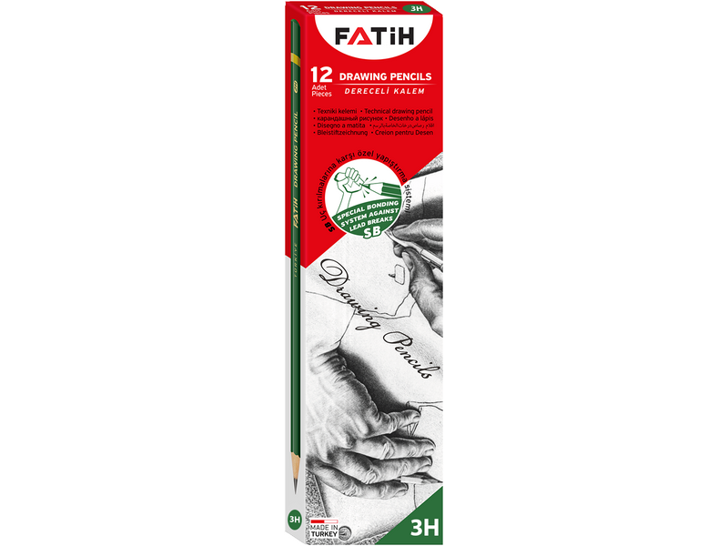 Fatih [3H] Dereceli Kalem 12li