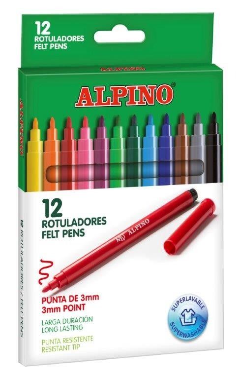 Alpino Ar-1002 Keçeli Kalem 12 Renk