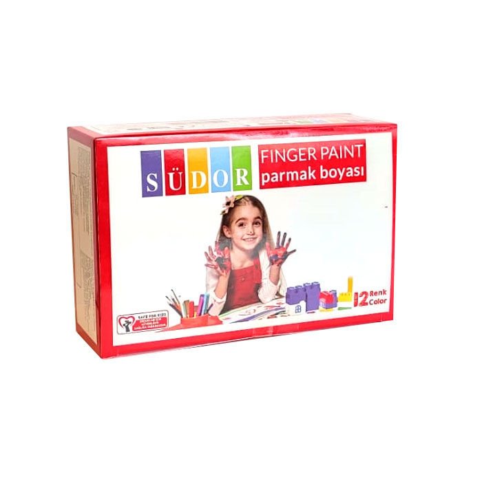 SD826-Südor Parmak Boyası 12X30 ml 12 Renk